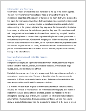 My Assignment Help - Construction