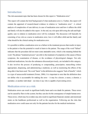 My Assignment Help - Nursing